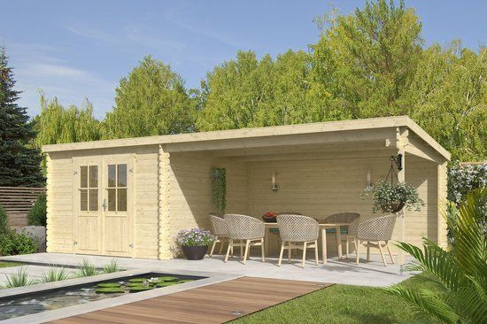 Outdoor Life Products Blokhut St. Louis 701 x 319 cm