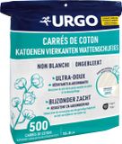 wattenschijfjes URGO Katoenen Wattenschijfjes - 100% Ongebleekt Katoen - Hypoallergeen - 500 Stuks