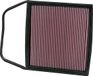 K&N vervangingsfilter passend voor BMW 135 3.0 2007-2010 / 335 3.0 2009-2010 / 535 3.0 2008-2010 / Z4 3.0 2012-2017 / Z4 3.5 SDrive 2.0 2013-2014 (33-2367)