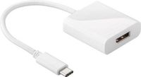 Allteq - USB C naar DisplayPort adapter - 0.2 meter