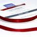 Vaessen Creative Satijnlint Dubbel 6mm Donkerrood