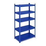Merkloos / Sans marque Relaxdays Zware stelling - 2 stuks - 75x150x30 cm - blauw