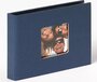 Walther Fun Fotoalbum - Insteekalbum - 36 foto's 10x15 cm - Blauw - Linnenstructuur