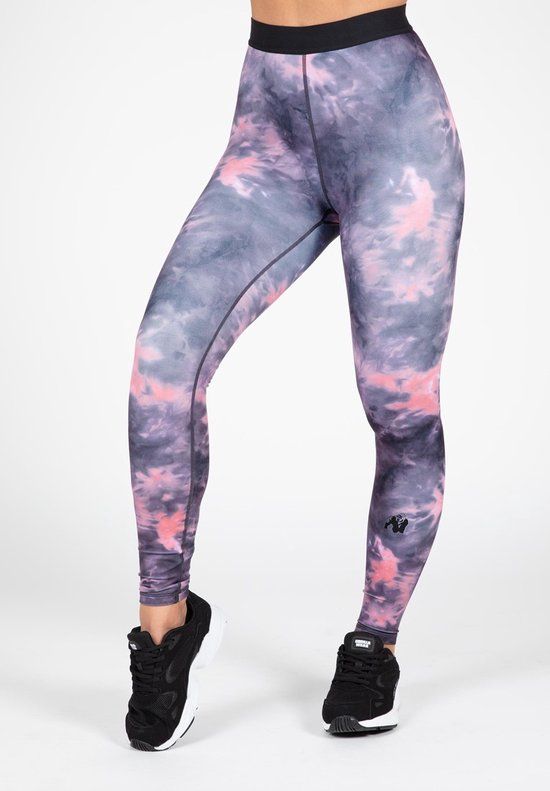Gorilla Wear Colby Leggings - Grijs/Roze - S - Dames