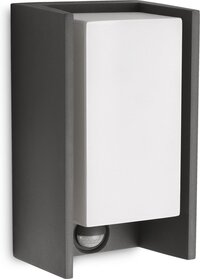 Philips Bridge Buiten Wandlamp met Sensor - Antraciet - E27