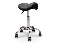 QUIRUMED Kruk pony basis chroom 5 wielen zwart