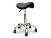 QUIRUMED Kruk pony basis chroom 5 wielen zwart