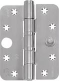 Axa Schijfscharnier Ronde Hoek 114X90X3 Skg3 Rvs