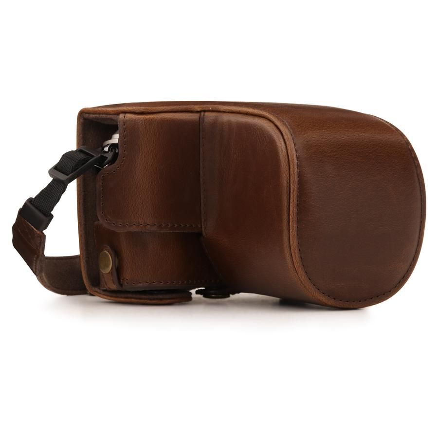 MegaGear MG1452 - Cameratas - Bruin - Kunstleer/Stof - PEN E-PL9 (14-42mm)