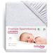 babybay Badstof hoeslaken met membraan, wit, 89 x 50 cm
