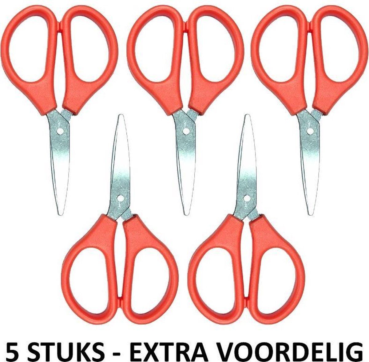 Fako Bijoux - Sieraden Schaartje - Oranje - 5 Stuks