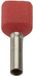 LAPP 61802033 Dubbele adereindhulzen 6 mm² Deels geïsoleerd Geel 100 stuk(s)