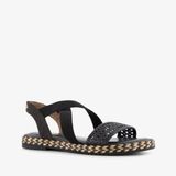 Tamaris dames sandalen zwart goud - Maat 37
