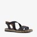 Tamaris dames sandalen zwart goud - Maat 37