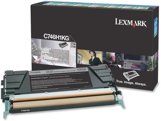Lexmark C746H1KG Toner Zwart Hoge capaciteit