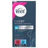 Veet Expert - bandes de cire prêtes à l'emploi - peaux sèches (12 pièces)