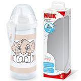 NUK First Choice+ Kiddy Cup drinkbeker | 12 maanden en 300 ml | lekvrije versterkte tuit | clip en beschermkap | BPA-vrij | Disney Leeuwenkoning