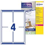 Avery L7 Etiketten 99,1 x 139 Bianco