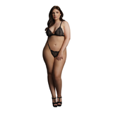 Le DesirLINGERIE OUTLET Le Désir Erotische Lingerieset Sexy Kanten Setje Plus Size Zwart