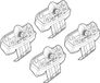 NORDRIVE N21232 Kit voor BMW X2 Zwart