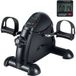 COSTWAY Vélo d'appartement à pédales pour seniors, bras et jambes d'entraînement sous le bureau, vélo d'appartement avec béquille réglable & affichage LCD, Mini Bike