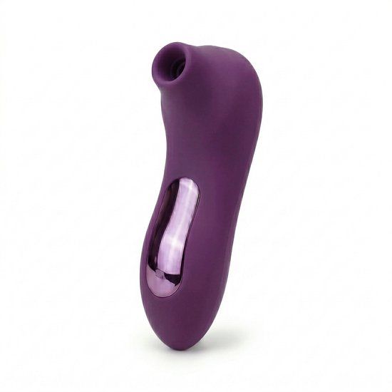 SlipperyHeights® Sisa - Clitoris Satisfy - Tepel Stimulatie - 7 Krachtige Zuigstanden - Siliconen Sex Toy voor Vrouwen - Zakformaat - Luchtdruk Vibrator - Paars