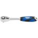 DRAPER d72 C/SG 3/8 inch vierkante aandrijving 72 tanden Soft Grip omschakelbare ratel, blauw