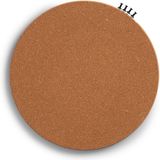 Zeller prikbord/wandbord rond - incl. punaises - 30 cm - kurk