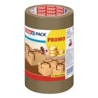 tesa Pack verpakkingstape bruin 50 mm x 66 m 3 rollen
