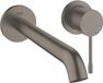 Grohe Essence New Robinet de lavabo encastré - bec 23cm - L-size - incluant pièce encastrée - graphite brossé dur (antraciet)