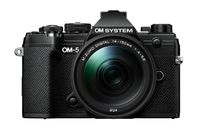 Olympus OM SYSTEM OM-5 - 20MP Mirrorless Camera - 4K Video - Black