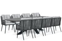 Lifestyle Garden Furniture Lifestyle Tivoli/Voyage 300x120 cm dining tuinset 9-delig