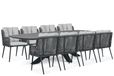 Lifestyle Garden Furniture Lifestyle Tivoli/Voyage 300x120 cm dining tuinset 9-delig