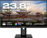 JAPANNEXT Bureaumonitor 23,8 inch FULL HD 75 Hz IPS USB-C 65W