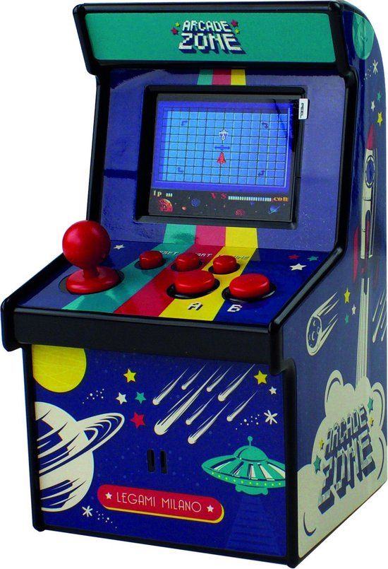 LEGAMI ARCADE ZONE - Game kast met 240 klassieke spellen - Blauw / Multicolour