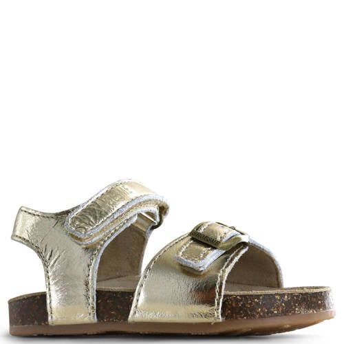 Shoesme leren sandalen goud