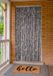 Unyqoos® vliegengordijn kattenstaart gris bleu chiné 90x200 cm