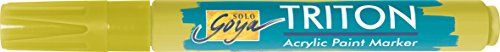 Kreul 17845 - Solo Goya Triton acryl verfmarker, olijfgroen licht