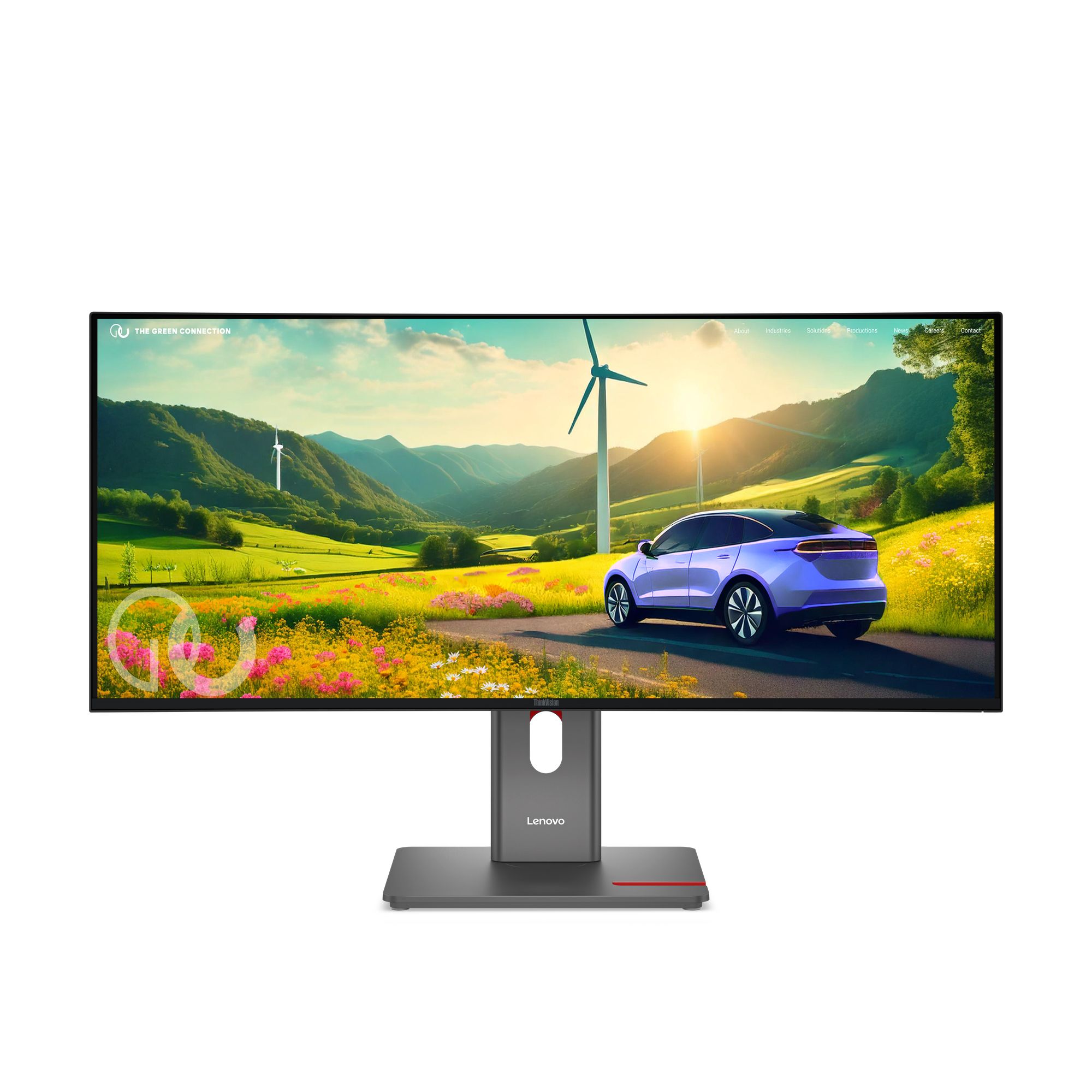 Lenovo ThinkVision P34WD-40 34" UWQHD Curved Monitor