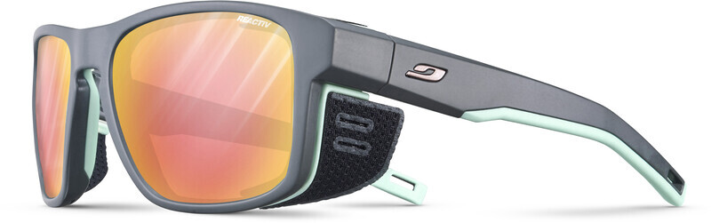 Julbo Shield M Reactiv Glare Control 2>3 Sunglasses, grijs/groen