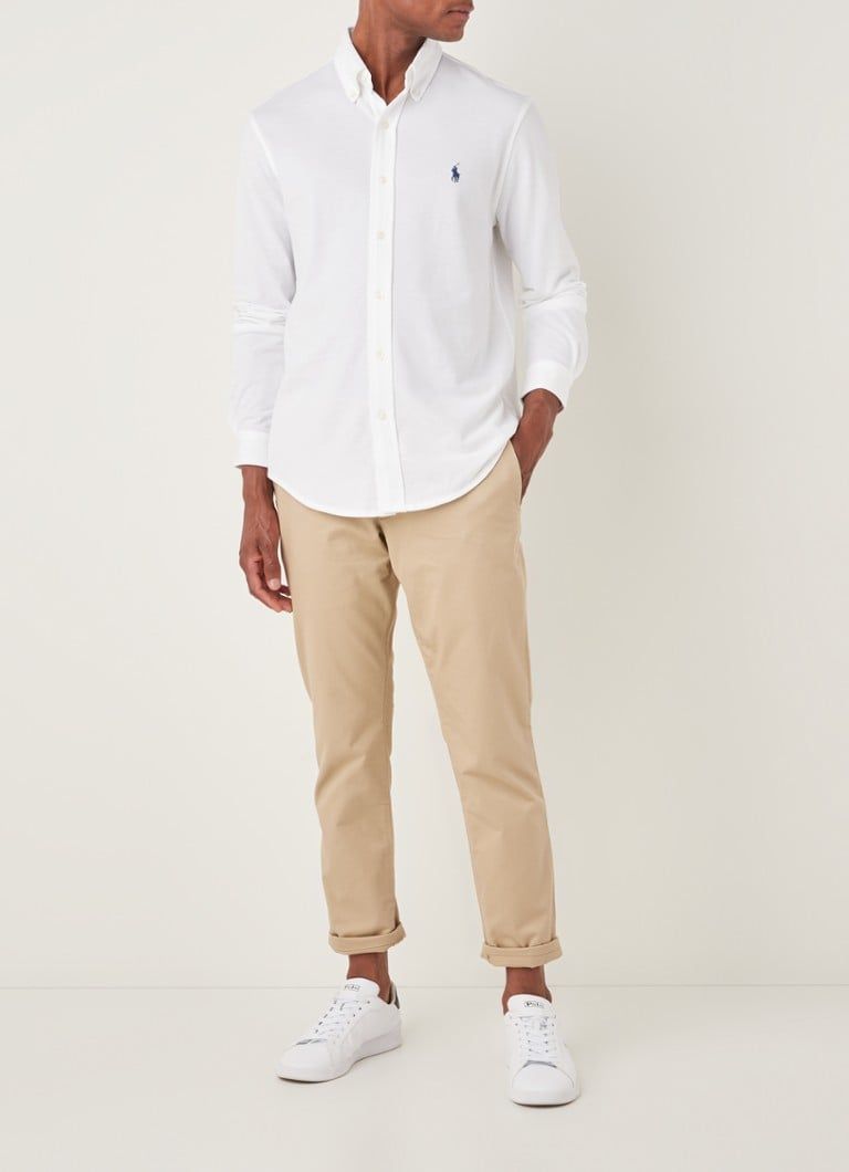 Ralph Lauren Regular Fit Piqué Cotton Shirt