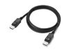 Lenovo DisplayPort-kabel 1.8 m Zwart