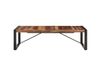 Maison Exclusive - Table basse, 140x70x40 cm, bois massif