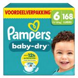 Pampers Baby Dry Luiers Maat 6 (13-18kg) - 3 x 56 stuks