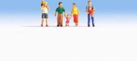 Noch Ouders Met Kinderen Modelspoorschaal H0 Kunststof Figuur