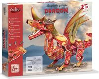 Creatieve Créa Lign' Creatieve set - reuzenmodel Dragon - vanaf 6 jaar - CL191