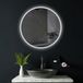MijnBadkamerSpiegel Miroir de salle de bain rond 60cm avec éclairage LED & chauffage