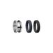 BERING Herren Ring in silber gebürstet - Arctic Symphony Collection mit Edelstahl - Symphony-Set-B