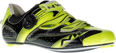 Northwave Galaxy Road Fietsschoenen - Maat 42 - Mannen - geel/zwart