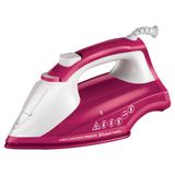Russell Hobbs 26480-56 Droog- & stoomstrijkijzer Keramische zoolplaat Rood, Wit